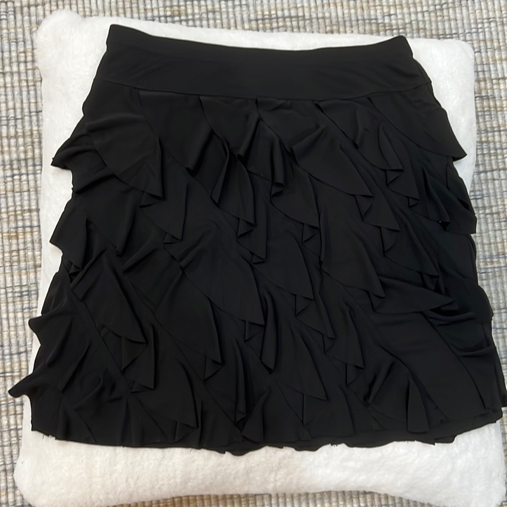 INC International Concepts ruffle flowy skirt